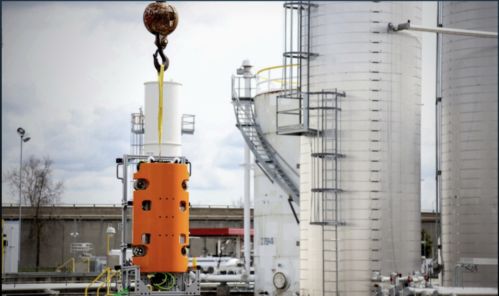 Robotic Inspection of In-Service Diesel Storage Tank a Success