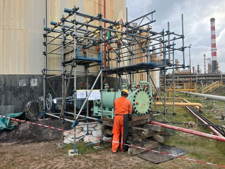 40' MGO DIESEL TANK | REFINERY — SIDE LAUNCH